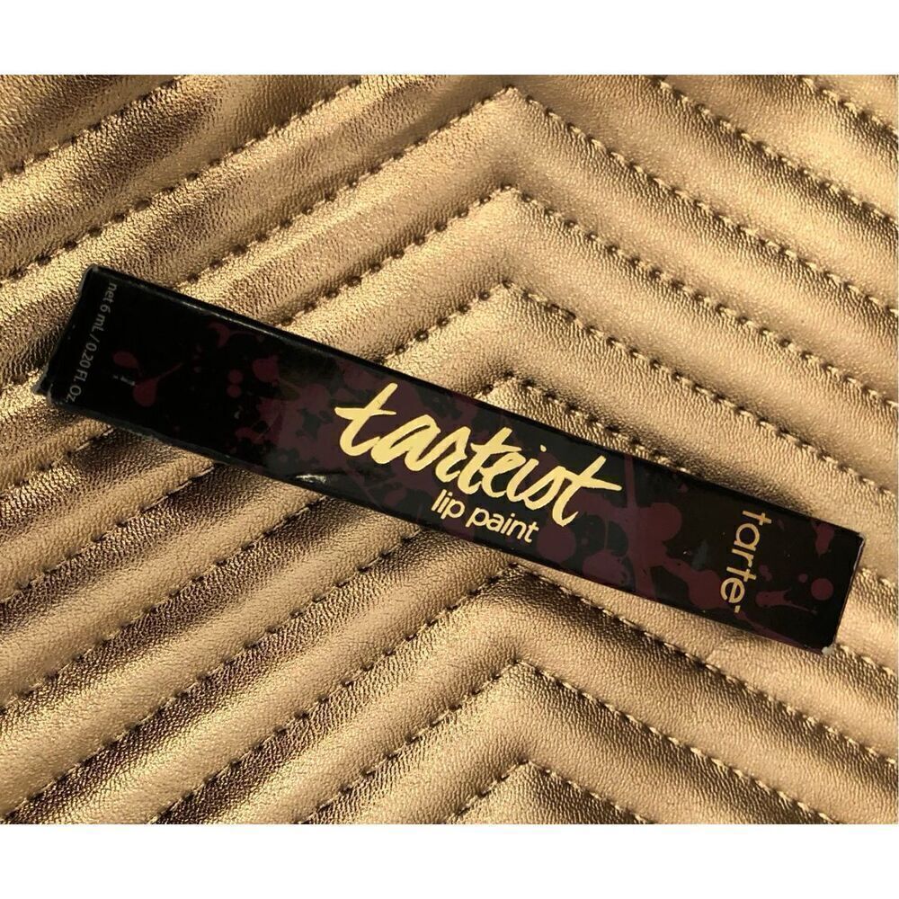 TARTE - 🎉HP🎉NWT - Tarteist Quick Dry Matte Lip Paint/Acid Wash (very dark berry) - Picture 2 of 16